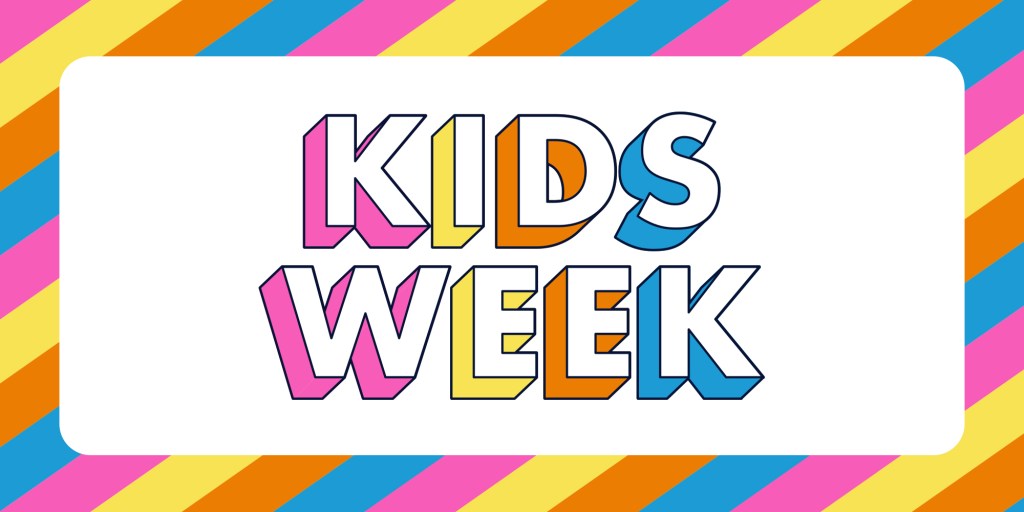 Kids Week Theatre Poster